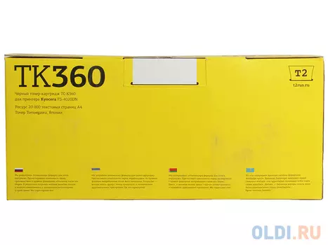 Картридж T2 TC-K360 20000стр Черный