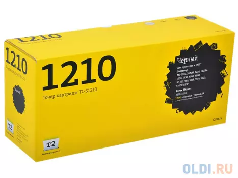 Картридж T2 TC-S1210 2500стр Черный