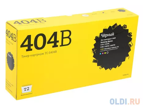 Картридж T2 CLT-K404S 1500стр Черный