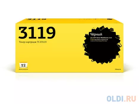 Картридж T2 TC-X3119 / 013R00625 3000стр Черный