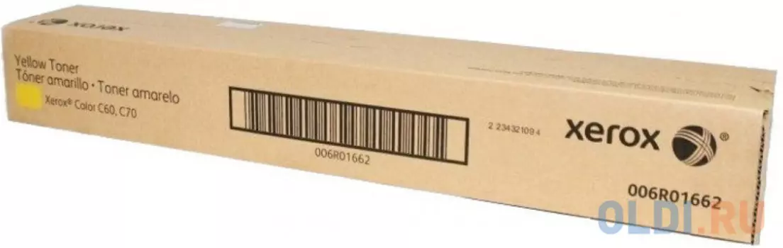 Картридж Xerox 006R01662 34000стр Желтый