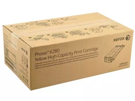 Картридж Xerox 106R01402 желтый (yellow) 5900 стр для Xerox Phaser 6280
