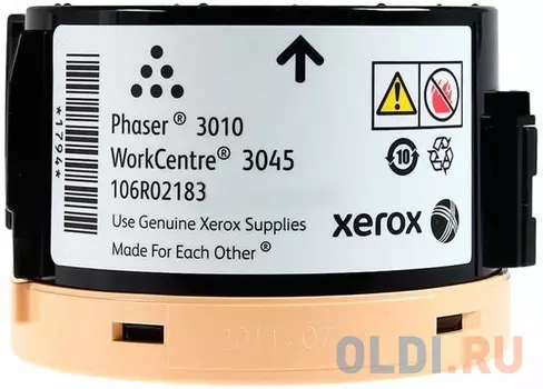 Картридж Xerox 106R02183 106R02183 106R02183 106R02183 106R02183 106R02183 106R02183 2300стр Черный
