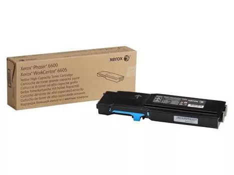 Картридж Xerox 106R02249 голубой (cyan) 2000 стр для Xerox Phaser 6600/6605