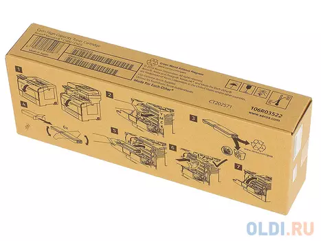 Картридж Xerox 106R03522 4800стр Голубой