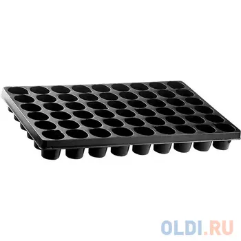 Кассета для рассады, 52х31см, высота 6см, 54 ячейки, полистирол// Россия