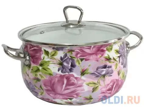 Кастрюля INTEROS 1154 4 л углеродистая сталь