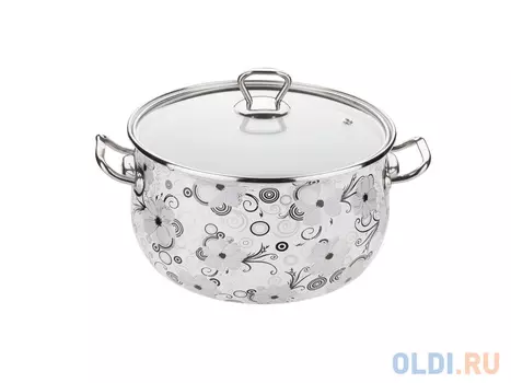 Кастрюля Interos 1279 Кружево,5,1 л