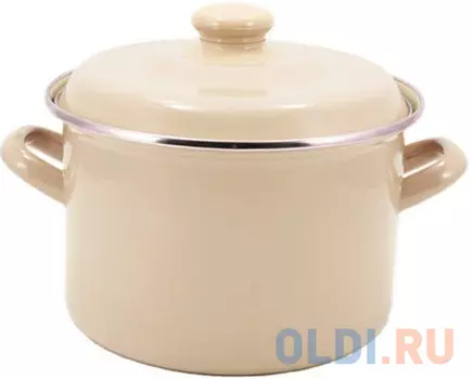 Кастрюля INTEROS 51015 Мокко 4,7 л 22 см 4.7 л сталь