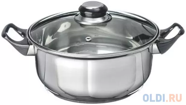 Кастрюля Катунь Astell RW 1201 LQ24С 24 см 4.8 л нержавеющая сталь