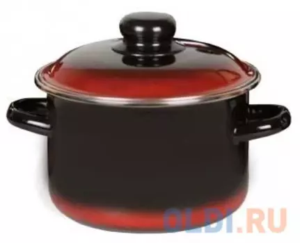 Кастрюля СТАЛЬЭМАЛЬ 4RB241M 5 л эмалированная сталь