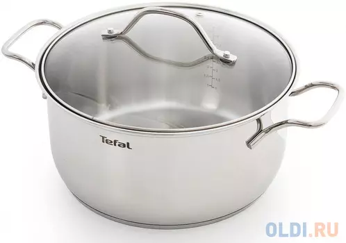 Кастрюля Tefal A7024685 24 см 4.9 л нержавеющая сталь