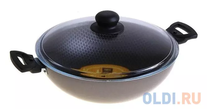 Казан Демидовский завод СД-046 28 см 2.6 л штампованный алюминий