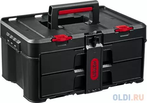 KETER STACKNROLL, 481 х 332 х 233 мм, (19?), пластиковый ящик с выдвижными полками (38407)