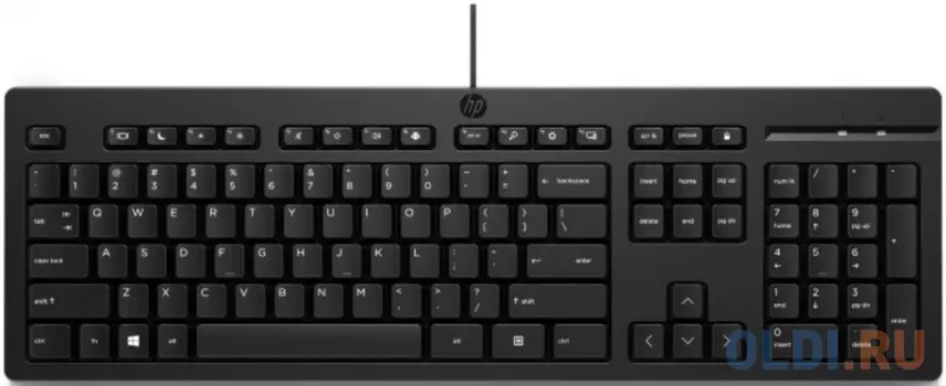 Keyboard HP 125 Wired (black)
