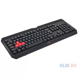 Клавиатура A4Tech Bloody Q100 черный USB Gamer