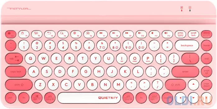 Клавиатура A4TECH Fstyler FBK30 Pink Радио Bluetooth