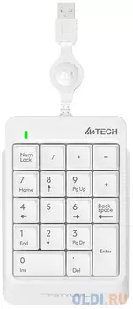 Клавиатура A4TECH Fstyler FK13 White USB