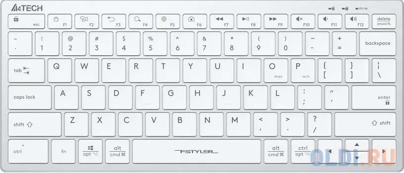 Клавиатура A4TECH Fstyler FX51 White USB