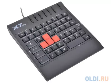 Клавиатура A4Tech X7-G100 Черная, игровая