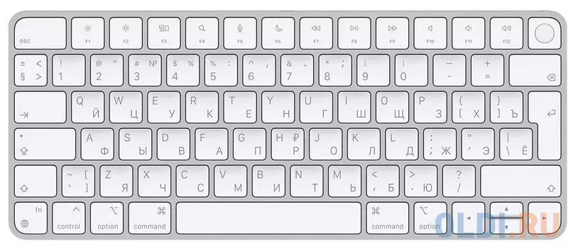 Клавиатура беспроводная Apple Magic Keyboard с Touch ID Bluetooth серебристый MK293RS/A