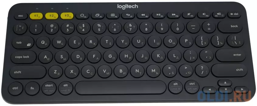 Клавиатура беспроводная Logitech K380 (920-007590) серый