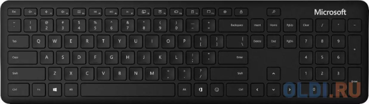 Клавиатура беспроводная Microsoft Keyboard Bluetooth черный QSZ-00011