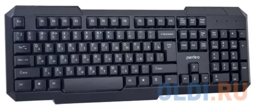 Клавиатура беспроводная Perfeo Freedom PF-1010/PF-5191 USB черный
