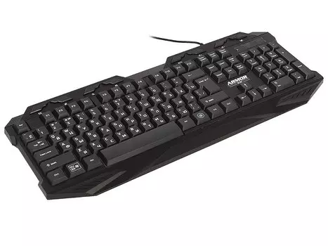 Клавиатура CBR KB 868 Armor Black USB проводная, 112 клавиш