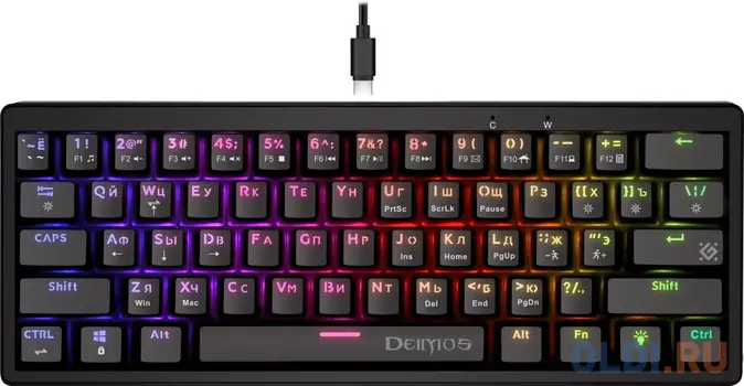 Клавиатура Defender Deimos GK-303 Black USB