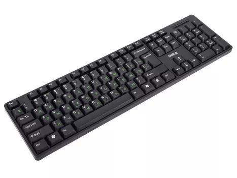 Клавиатура Dialog KS-030P Black PS/2 проводная, 107 клавиш