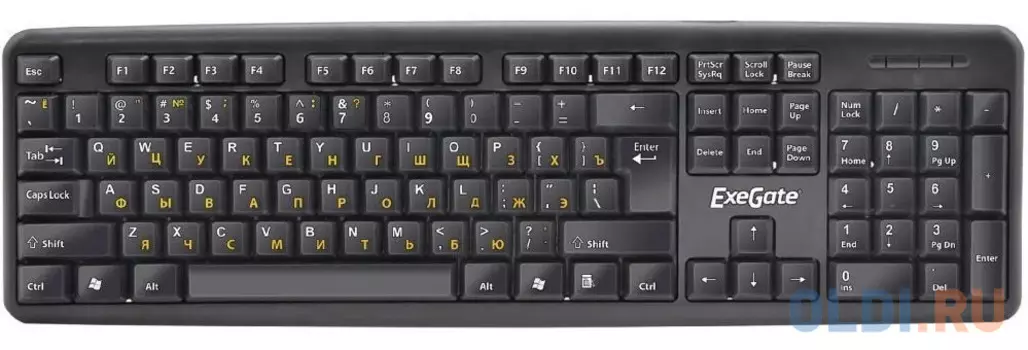 Клавиатура Exegate LY-331L2 Black USB