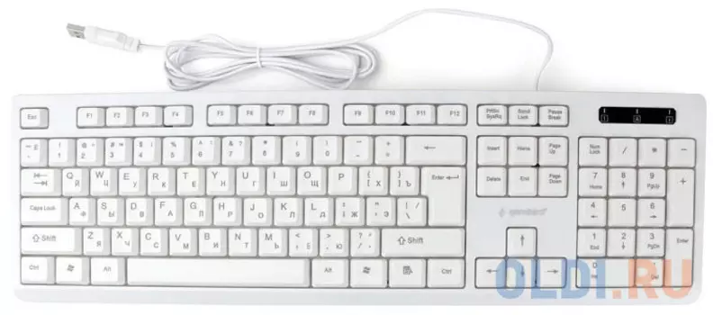 Клавиатура Gembird KB-8355U White USB