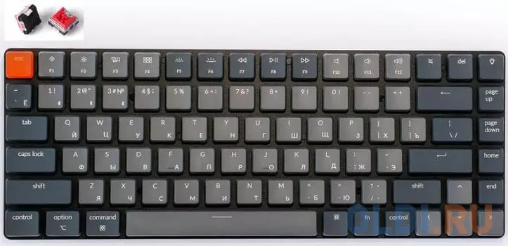 Клавиатура Keychron K3 Grey Bluetooth