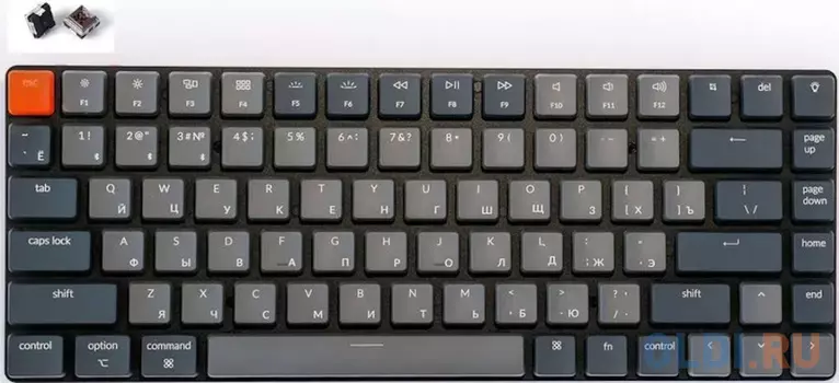 Клавиатура Keychron K3 Grey Bluetooth