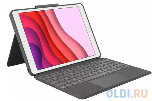 Клавиатура Logitech Combo Touch for iPad 7-8 Gen Black Bluetooth 920-009994