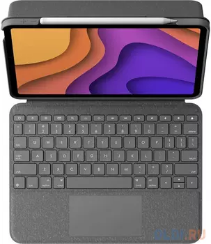 Клавиатура Logitech Keyboard Folio Touch for iPad Air (4th gen) Grey Smart Connector