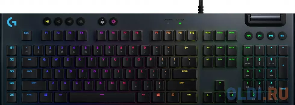 (920-008991) Клавиатура Logitech RGB Mechanical Gaming Keyboard G815 TACTILE SWITCH