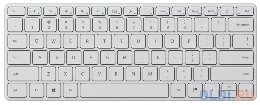 Клавиатура Microsoft Bluetooth Compact Keyboard Glacier (21Y-00041)