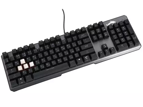 Клавиатура MSI Vigor GK60 CR Black USB проводная, 88 клавиш, Cherry MX Red