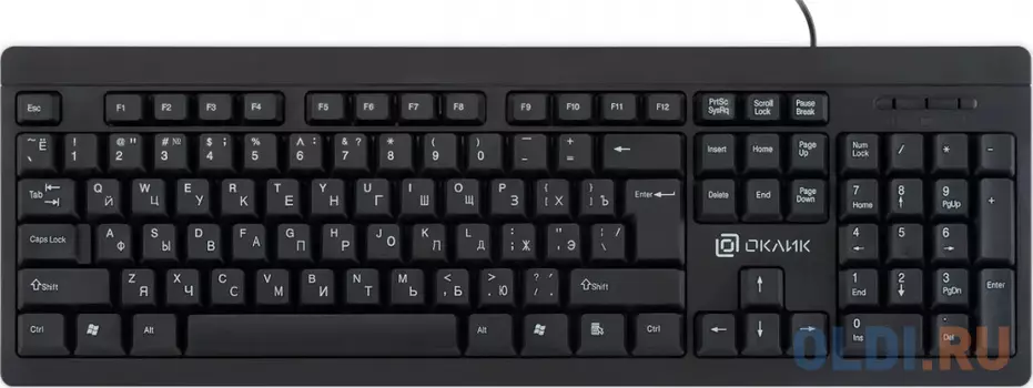 Клавиатура Oklick 95M, USB, черный [1788106]