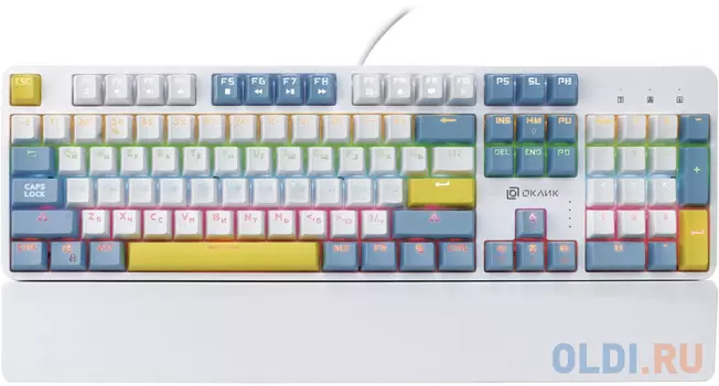 Клавиатура Oklick K951X White USB