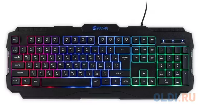 Клавиатура Oklick 757G HW2 Black USB