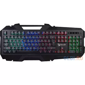 Клавиатура проводная A4TECH B2500 USB черный + мышь