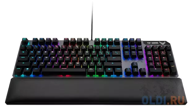 Клавиатура проводная ASUS TUF Gaming K7 USB черный 90MP0191-B0RA00