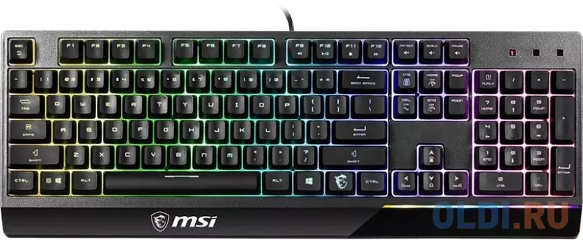 Клавиатура проводная MSI Vigor GK30 USB черный