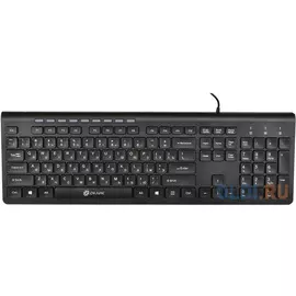 Клавиатура проводная Oklick 480M USB черный