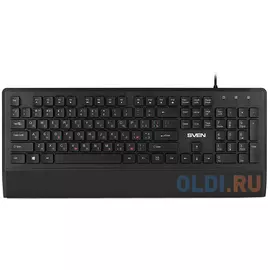 Клавиатура проводная Sven KB-E5500 USB черный