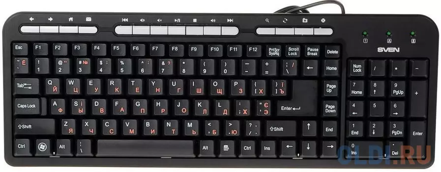 Клавиатура Sven standart 309M USB black