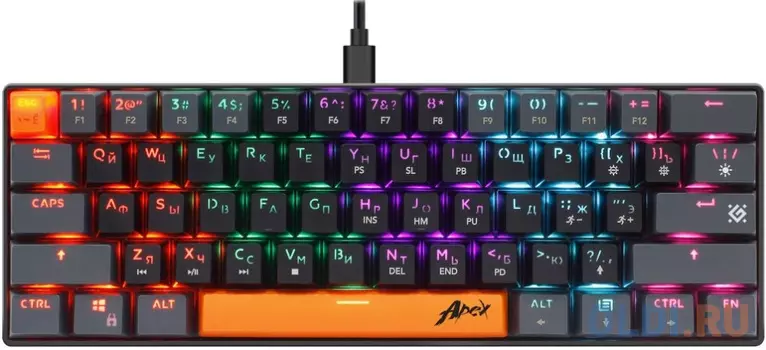 Клавиатура USB APEX GK-002 RU 45002 DEFENDER